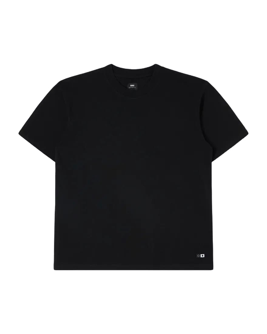 Edwin oversize basic t-shirt da uomo nera – Philosophy Outfitters