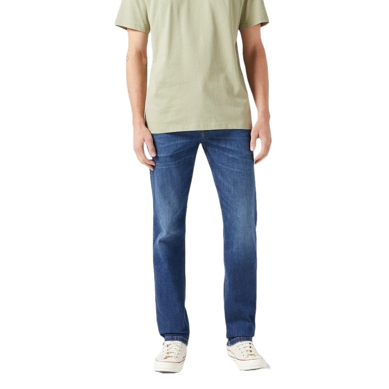 Jeans Wrangler Greensboro Uomo Elasticizzato – Ebony Sky WA236 – Secondi Con Difetti - Foto 2