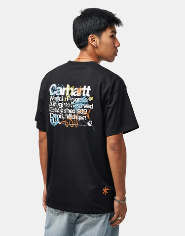 Carhartt Wip Men's Short Sleeve Primary T-Shirt in Black