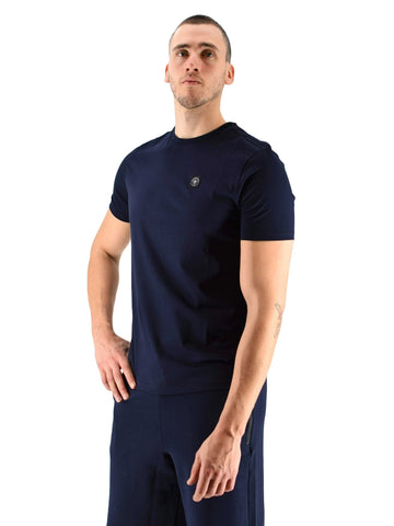 Three-Stroke Men's T-Shirt Minimum Blue