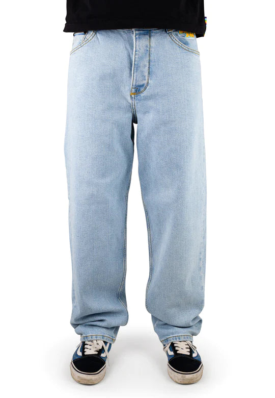 Homeboy Jeans Uomo BAGGY Lavaggio chiaro