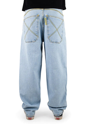 Homeboy Jeans Uomo BAGGY Lavaggio chiaro