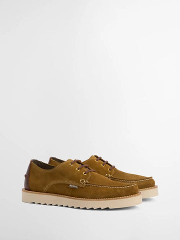 Barbour Scarpe in pelle scamosciata Derby Aydon marroni