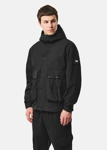Weekend Offender Giacca a vento da uomo Tralee nera