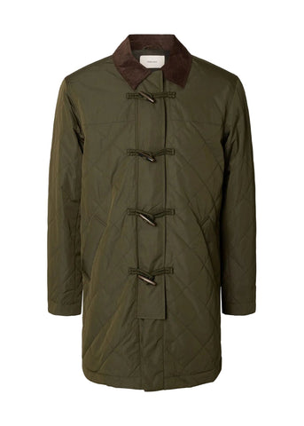 Selected Giacca da uomo Montgomery verde