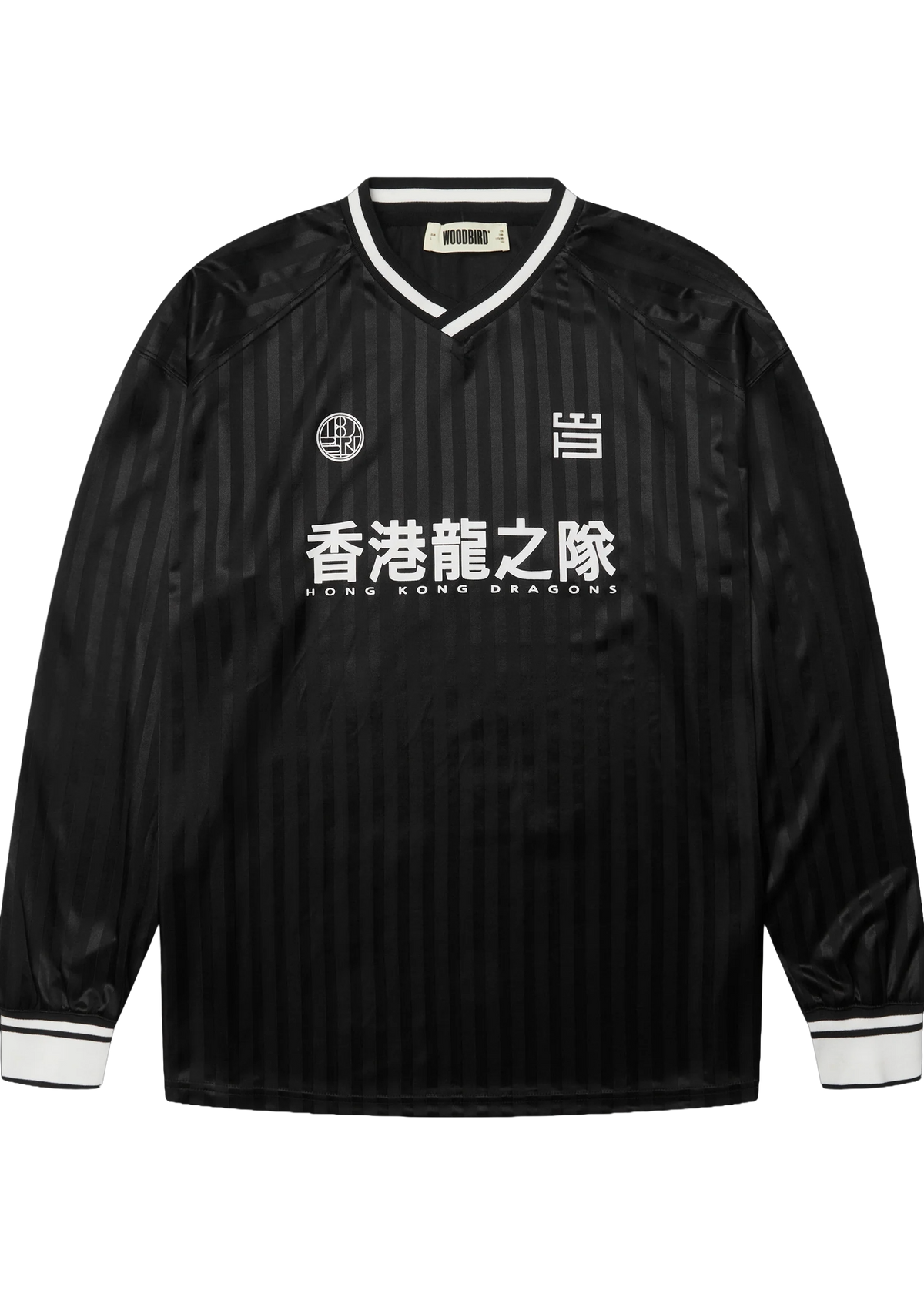 Woodbird Herren-Fußballtrikot Joels Club schwarz