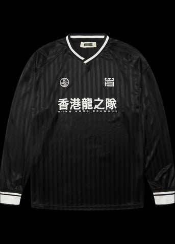 Woodbird Maglia da calcio da uomo Joels Club nera