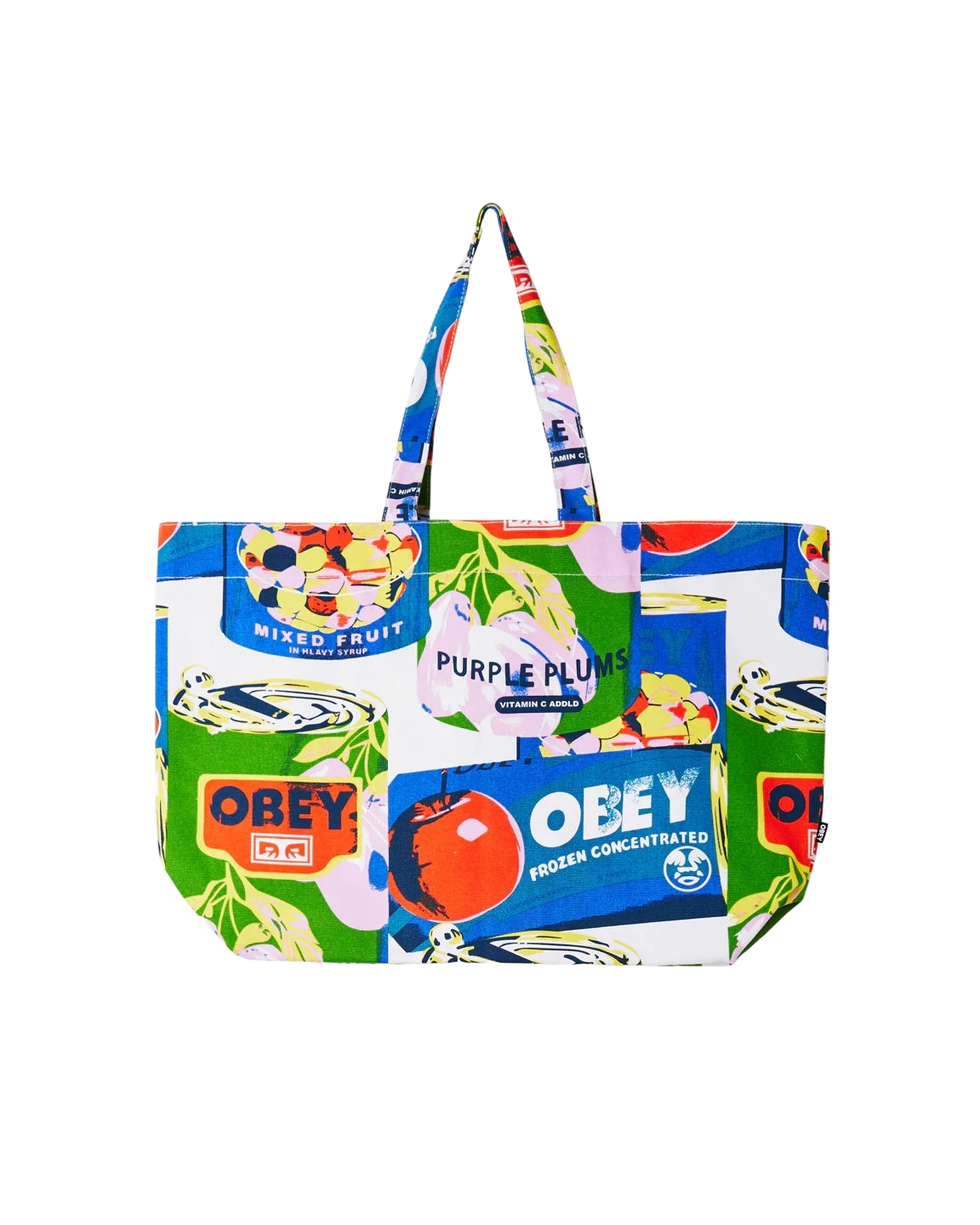 Obey Multi Cans gemusterte Damen-Strandtasche