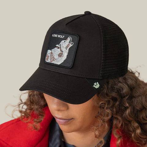 Goorin Bros Unisex-Kappe Gone Wolf schwarz