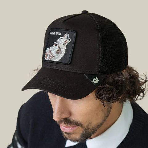 Goorin Bros Unisex-Kappe Gone Wolf schwarz