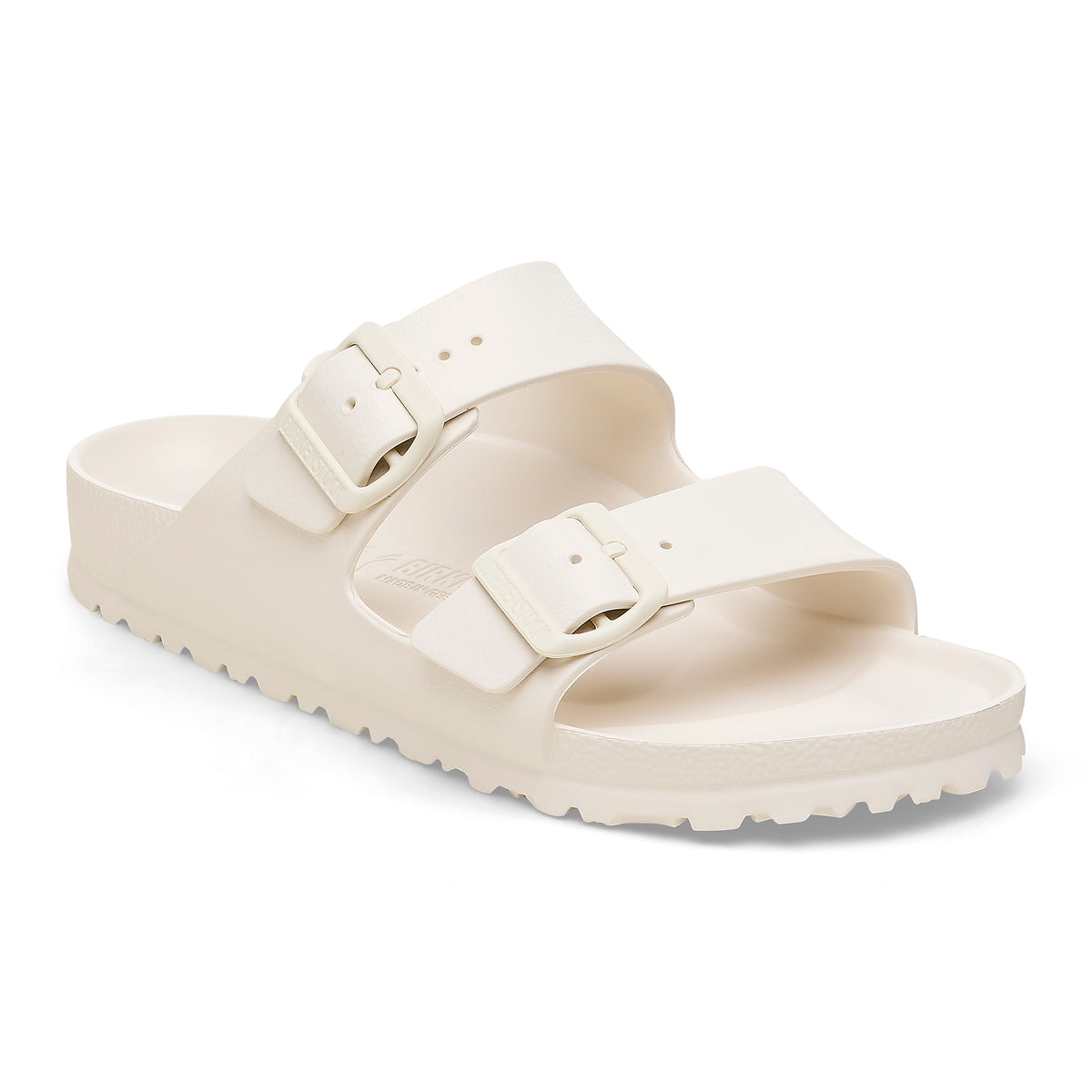 Birkenstock Women's Rubber Sandal Arizona Eva (Narrow Fit) Cream