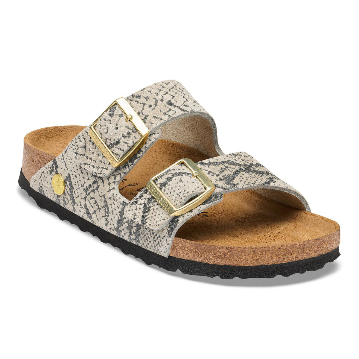 Birkenstock Sandalo da donna Arizona Rivet Logo (Calzata Stretta)