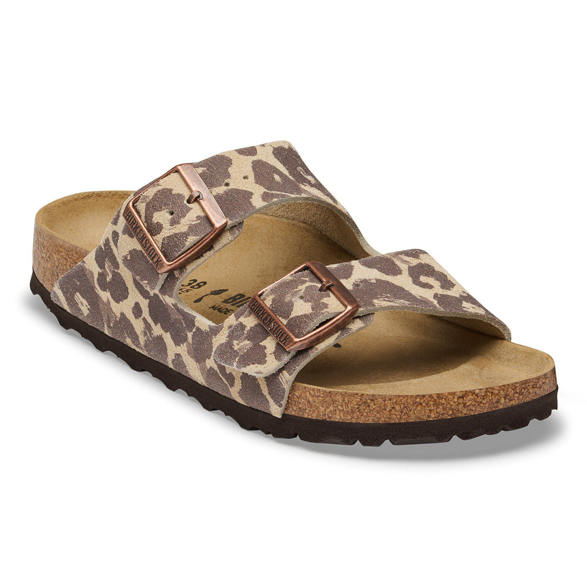 Birkenstock Sandalo da donna in pelle Arizona (Calzata Stretta)