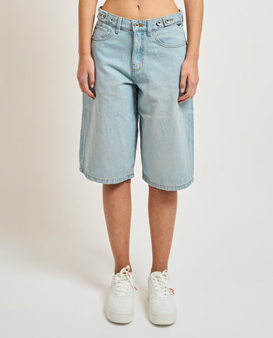Vans Women's Cinched Baggy Denim Shorts