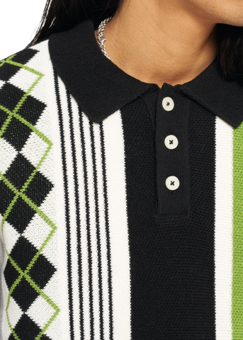 Edwin Maglia a polo da uomo Tulla nera