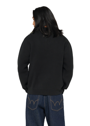 Edwin Maglia a polo da uomo Tulla nera