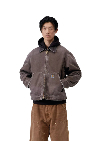 Carhartt Wip Giacca da uomo Og Arcan marrone lavato