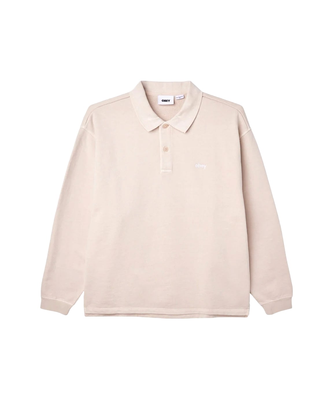 Obey Polo Men's Lowercase Pigment Pink