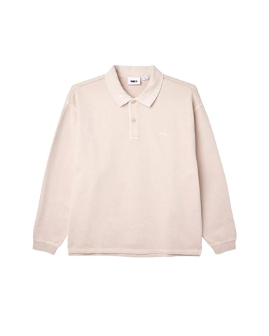 Obey Polo Men's Lowercase Pigment Pink