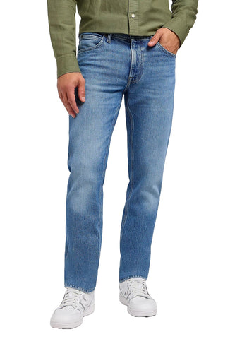 Lee Jeans with zip for Men Daren blue