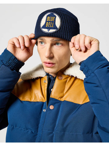 Wrangler Cappello in lana Unisex Bell Beanie Blu