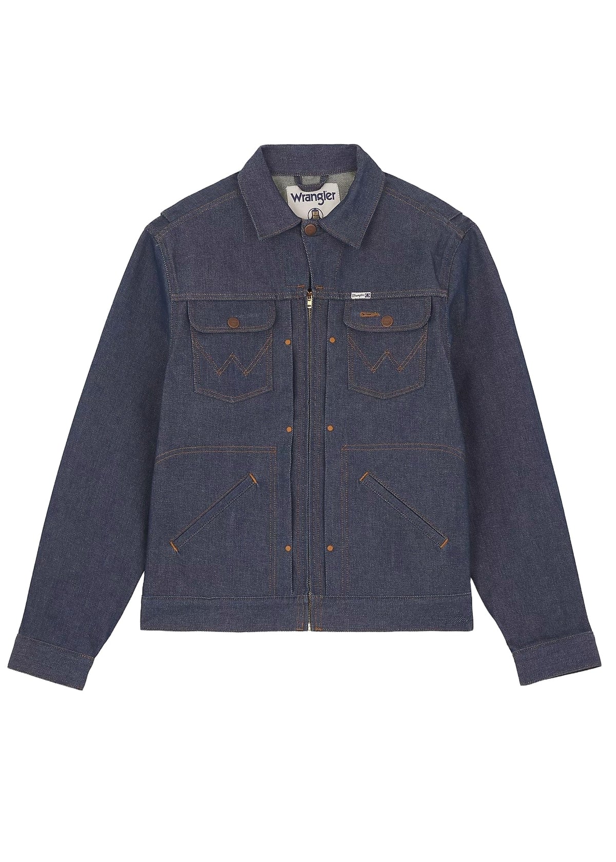 Wrangler Giacca di jeans da uomo Blue Bell Cooper