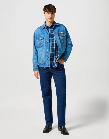 Wrangler Jeans da uomo 13MWZ denim scuro