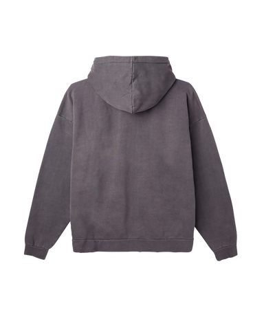 Obey Felpa da uomo con zip e cappuccio Lowercase Pigment