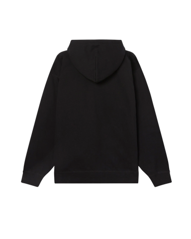 Obey Felpa da uomo con zip e cappuccio Est. Works Bold nera