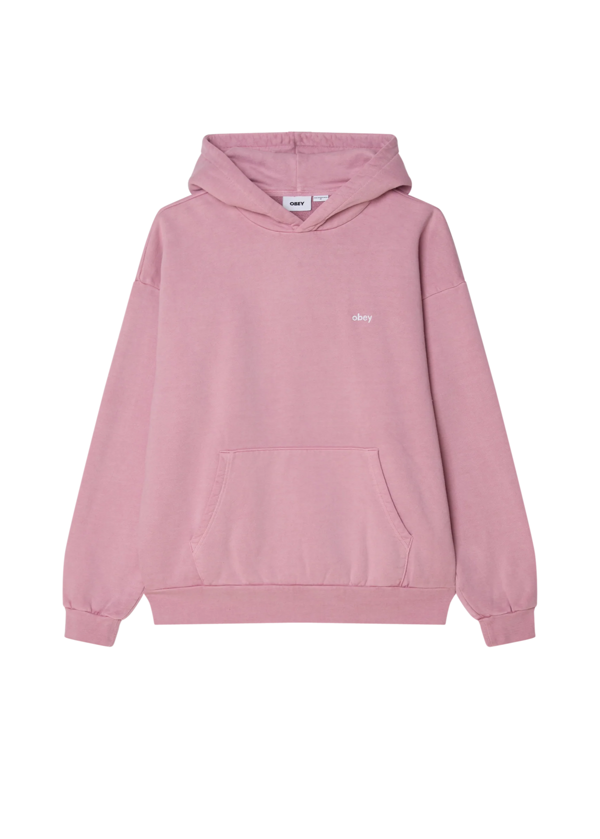 Obey Felpa da uomo con cappuccio Lower Pigment