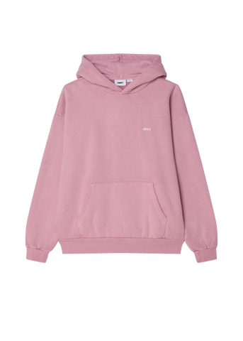 Obey Felpa da uomo con cappuccio Lower Pigment