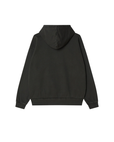 Obey Felpa da uomo con cappuccio Lowercase Pigment nera