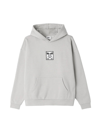 Obey Felpa con cappuccio da uomo Icon Grigio