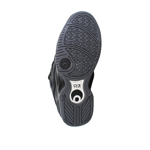 Osiris Scarpa da skate D3 2001 25 Nero/Antracite/Zigzag nera