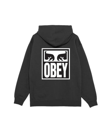 Obey Herren-Sweatshirt mit Reißverschluss und Kapuze Eyes Icon 2 Box Fit
