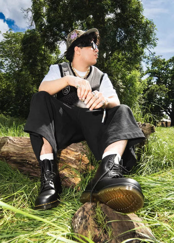 Dr.Martens unisex combat boots 1460 Black Smooth black