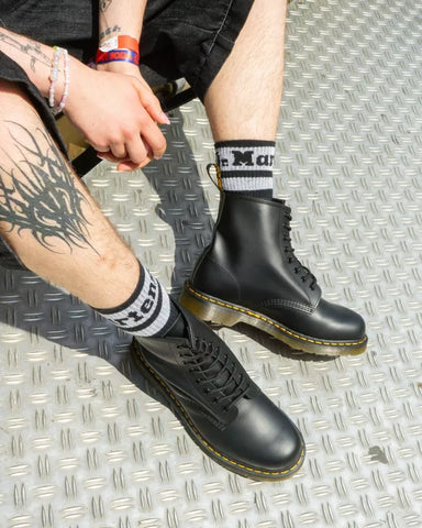 Dr.Martens unisex combat boots 1460 Black Smooth black