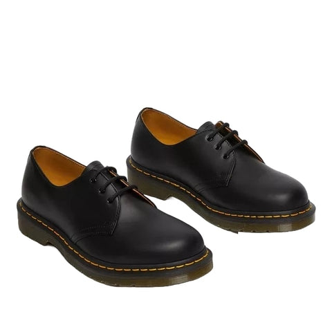 Dr Martens Schnürschuhe 1461 Schwarz glatt