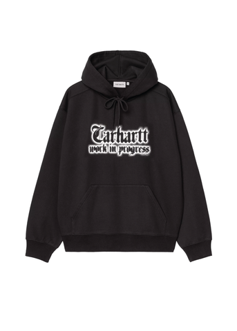 Carhartt Wip Felpa da uomo con cappuccio World Tour nera