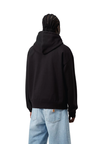 Carhartt Wip Felpa da uomo con cappuccio World Tour nera