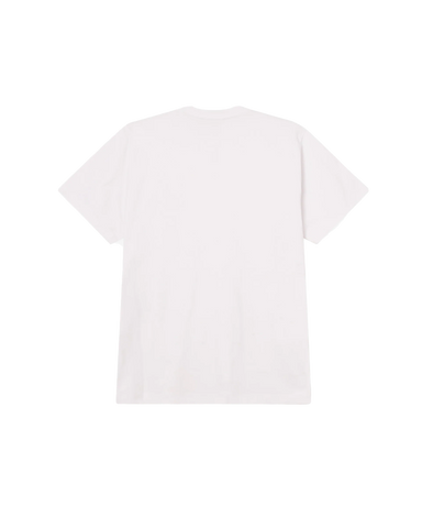 Obey T-Shirt da uomo manica corta Est. Works Bold bianca