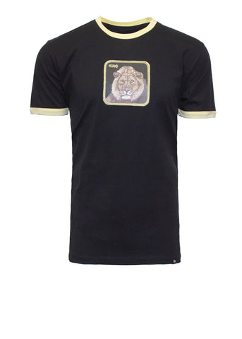 Goorin Bros T-Shirt da uomo manica corta King nera