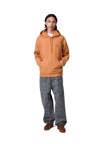 Carhartt Wip Felpa da uomo con cappuccio American Script