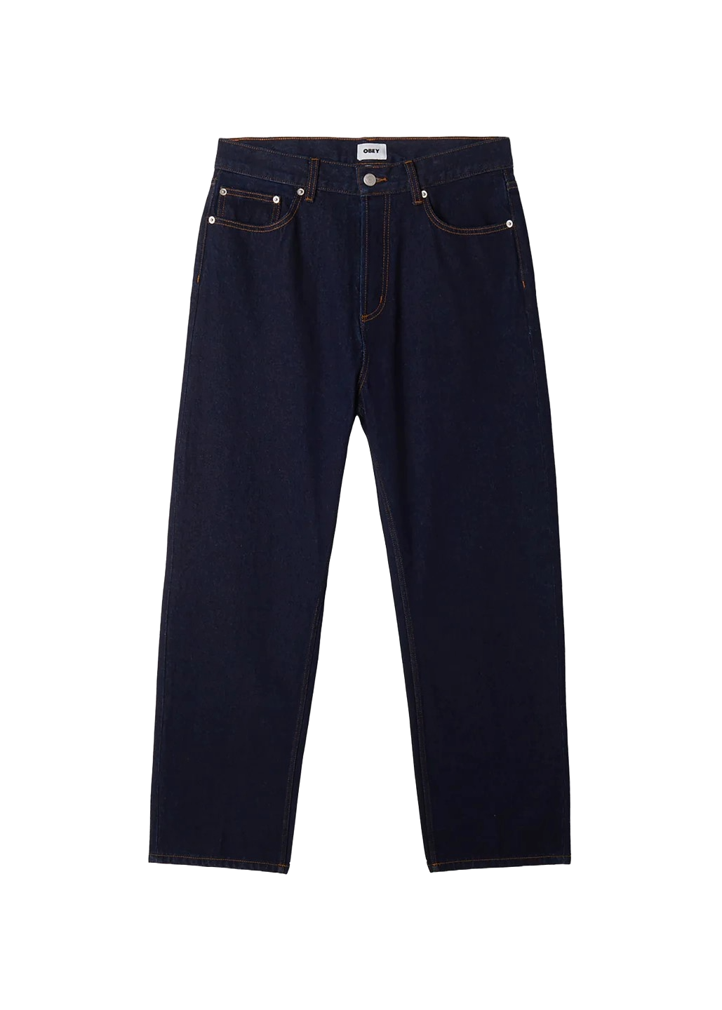 Obey Jeans da uomo Hardwork Blu scuro