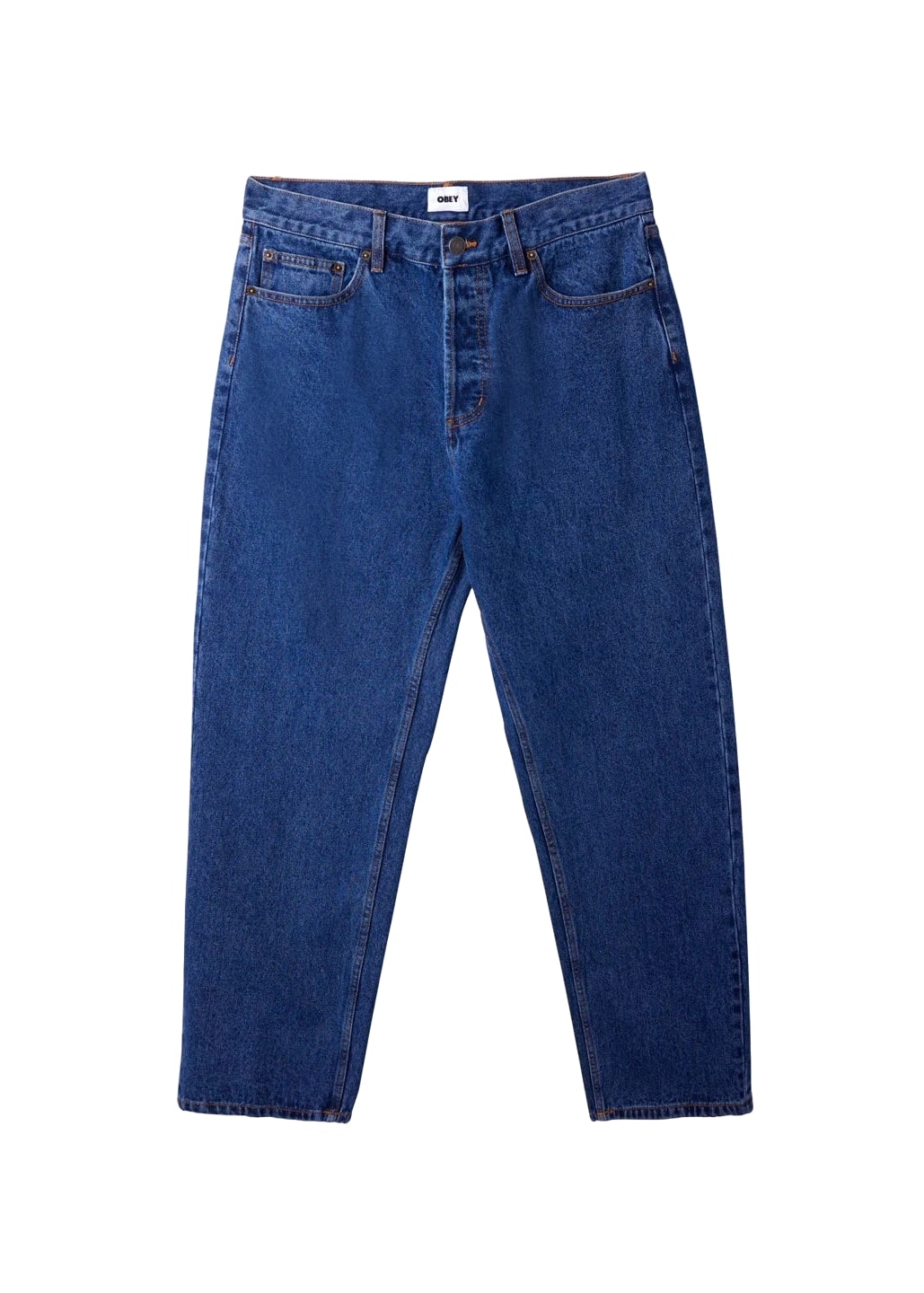 Obey Jeans Uomo Hardwork Blu medio