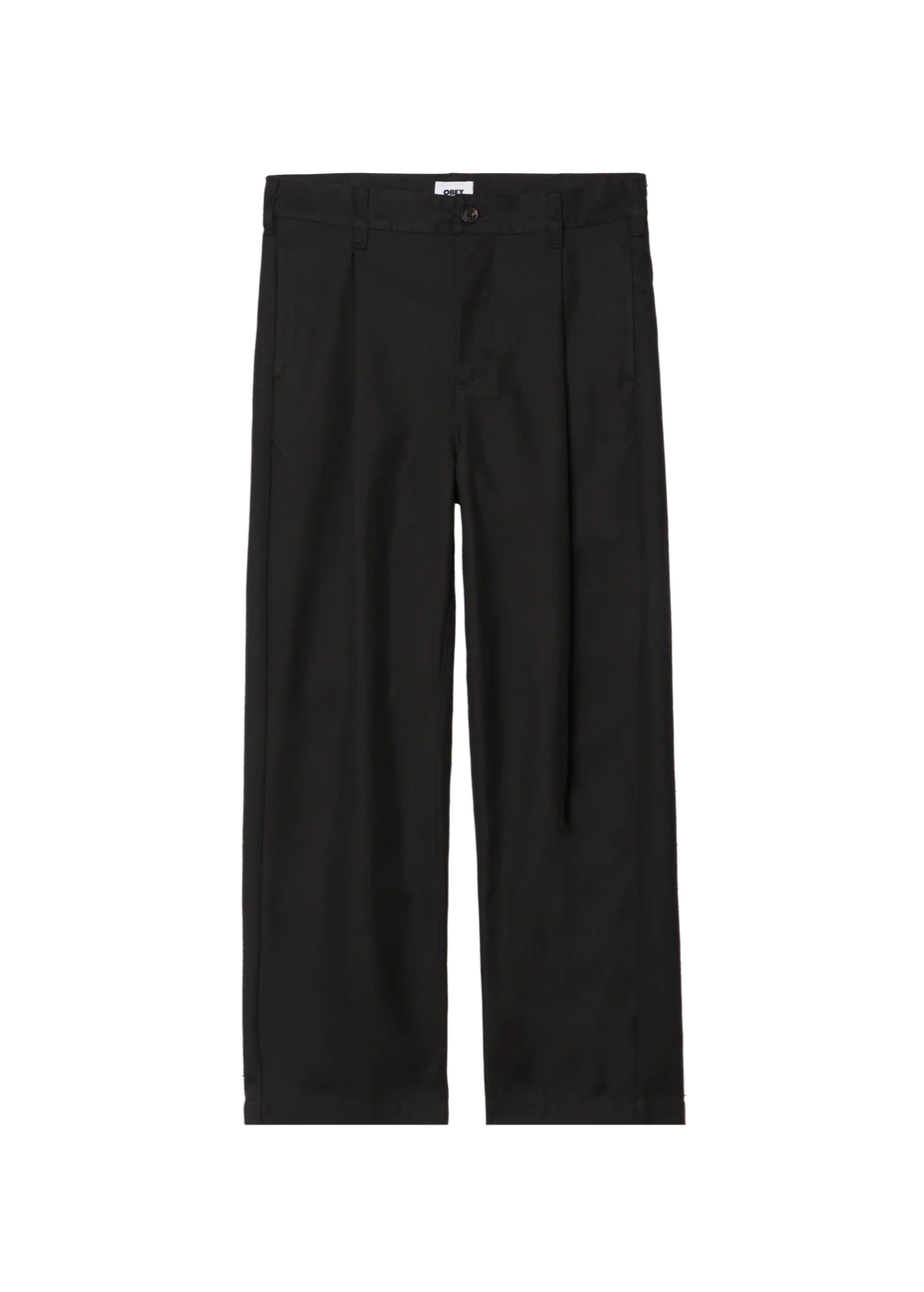 Obey Pantalone da uomo Armel Pleated nero