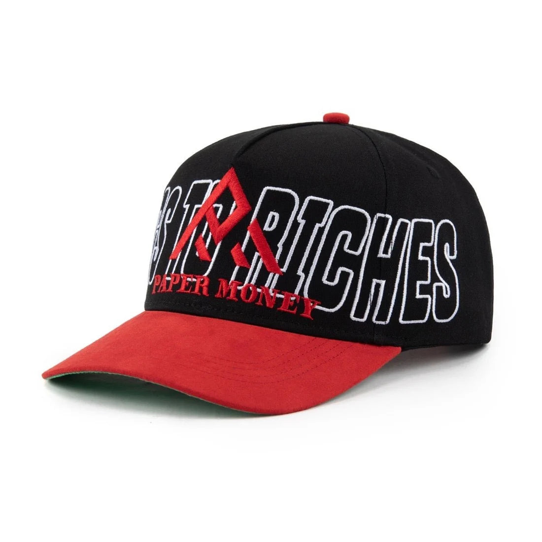 Paper Money Cappellino unisex Hustle Hard nero/rosso