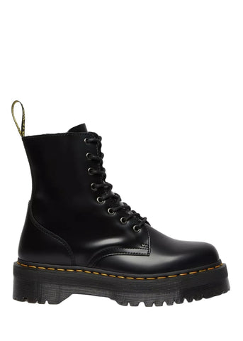 Dr. Martens Anfibi da donna platform in pelle Jadon neri