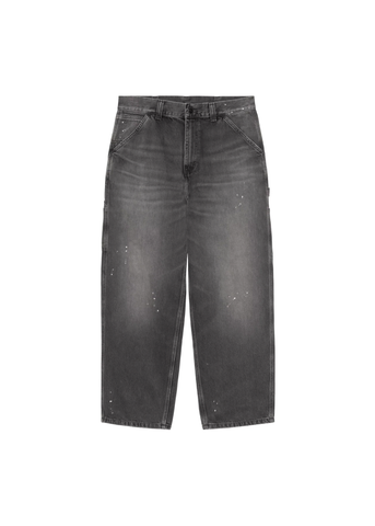 Carhartt Wip Jeans largo da uomo OG Single Knee nero lavato