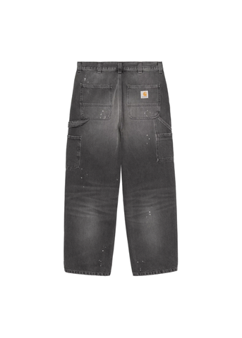 Carhartt Wip Jeans largo da uomo OG Single Knee nero lavato